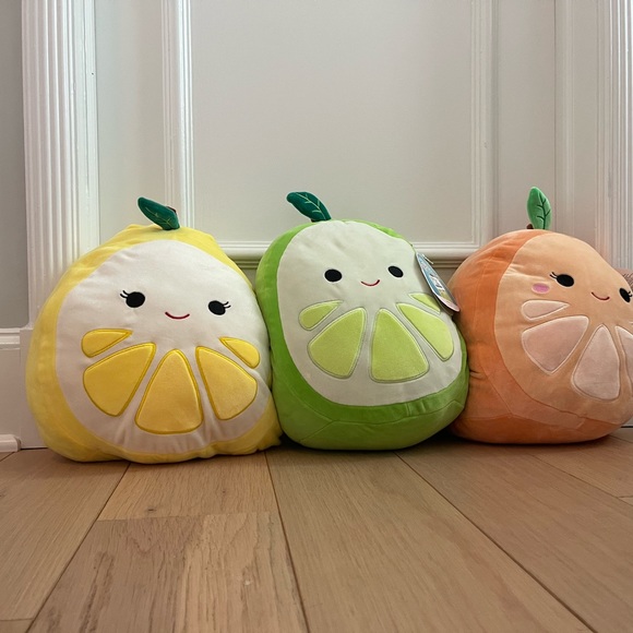 3 citrus squishmallows - Picture 1 of 1